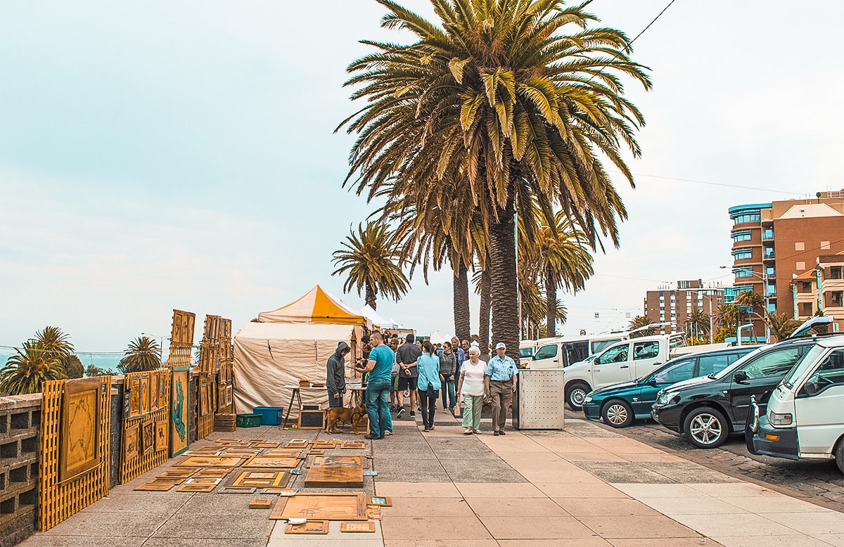 16 Best Things To Do In St Kilda, Melbourne For The Ultimate Time 22 shopping at the stalls at the st kilda esplanade market, this is one of the best things to do in st kilda if you are visiting on a sunday