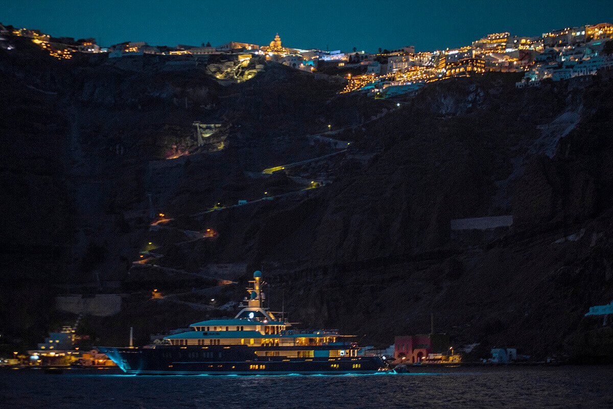 Volcano Tour In Santorini: What To Expect 20 fira santorini tour night with yacht