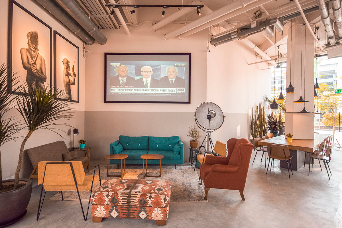 Tune Hotel klia2 The Perfect Airport Stay In Kuala Lumpur 2 lounging area at tune hotel klia2 malaysia