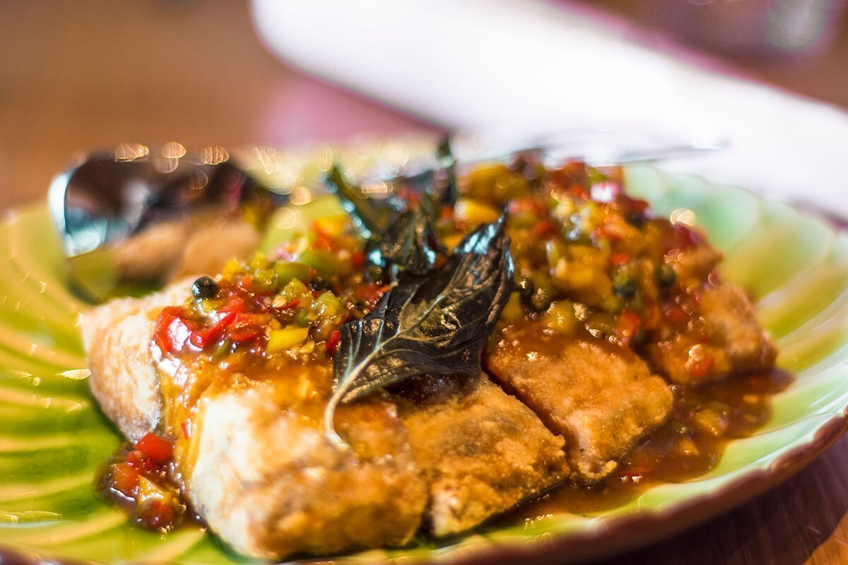 Thai Soul Restaurant: Authentic Thai Food In Kochi, India 6 lunch of fish at the thai soul restaurant in the grand hyatt kochi bolgatty