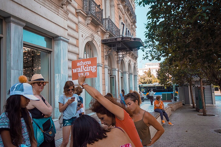 Discovering The Athens Food Scene With Athens Walking Tours 3 meeting up with athens walking tours