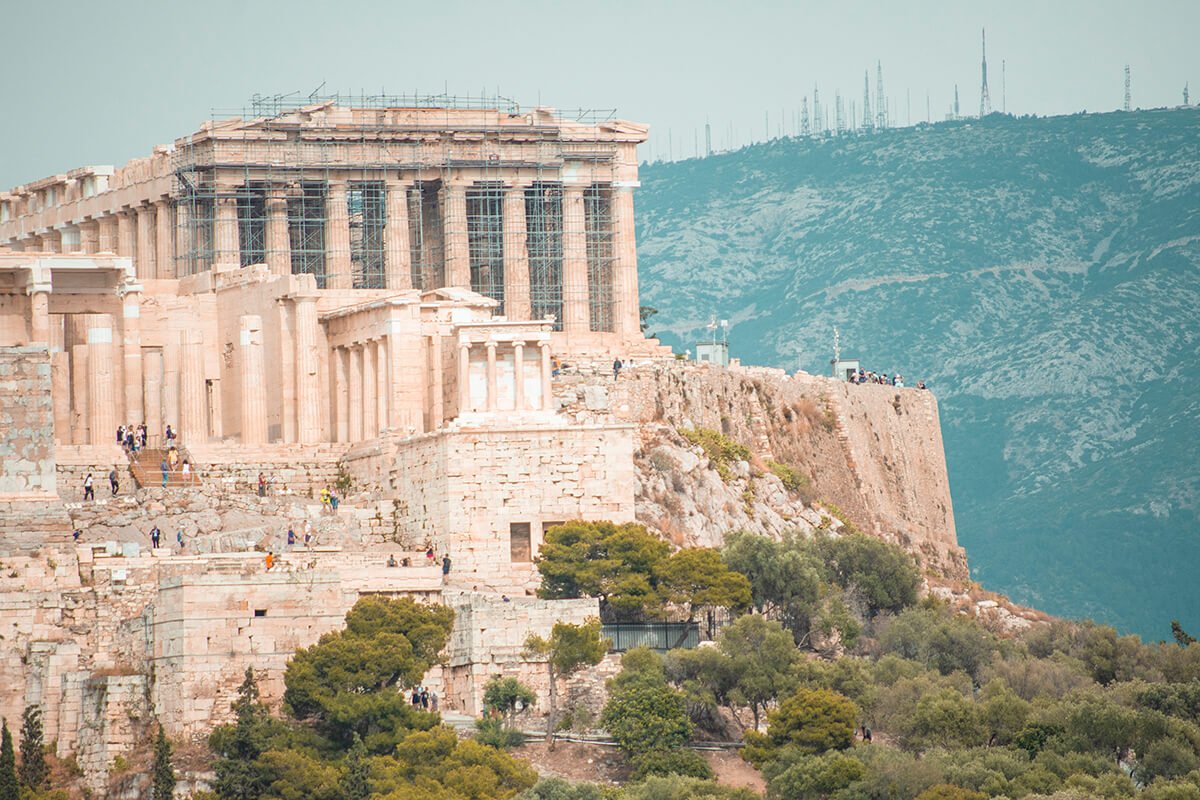 close up photo of the acropolis