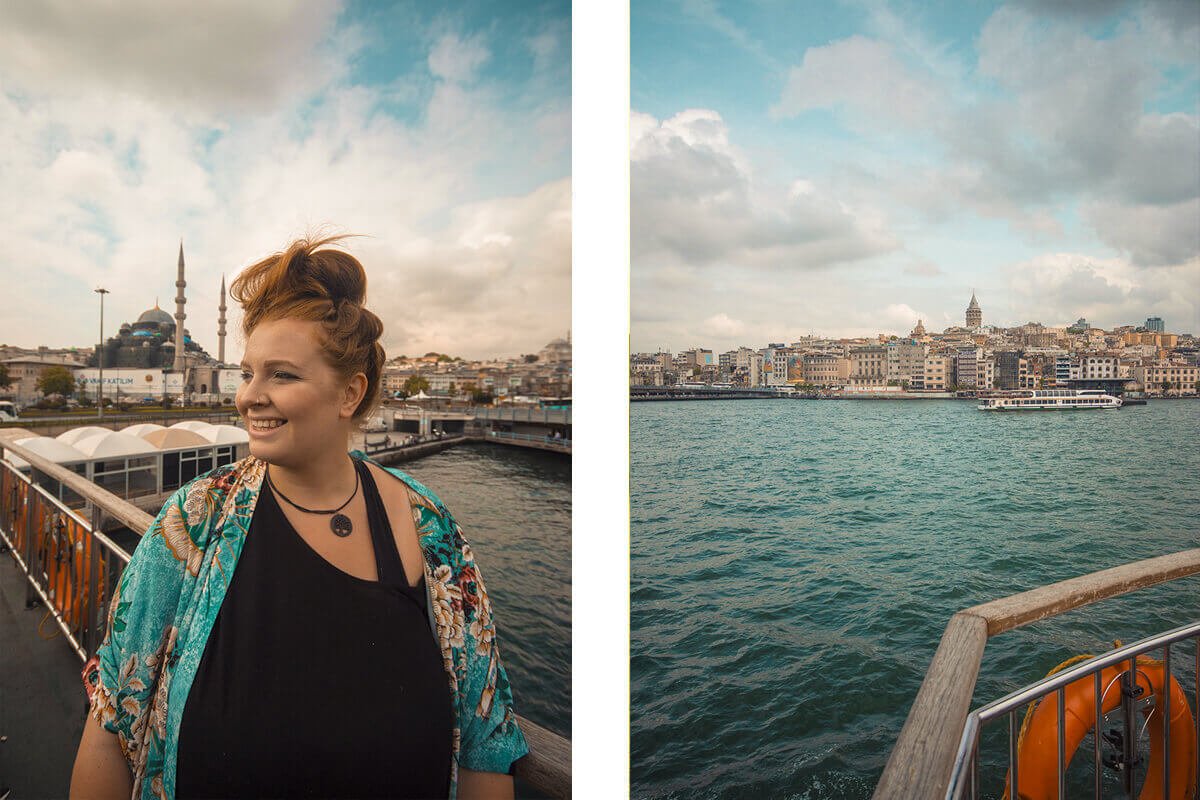 ferry istanbul on food