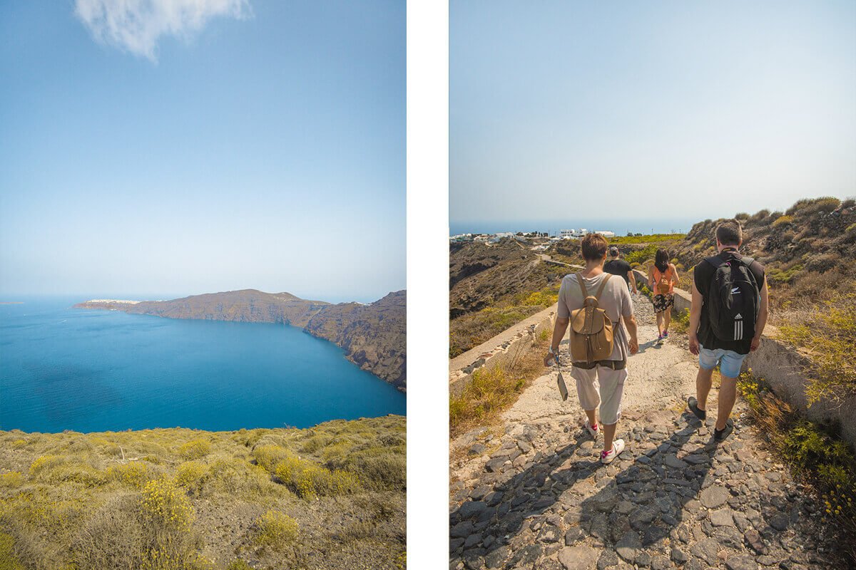 Hike From Fira To Oia In Santorini: Is It Worth It? 13 stoney walkways hike fira to oia
