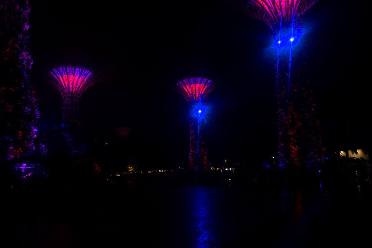 Gardens by the Bay Review: Everything You Need To Know 6 lightshow gardens by the bay singapore