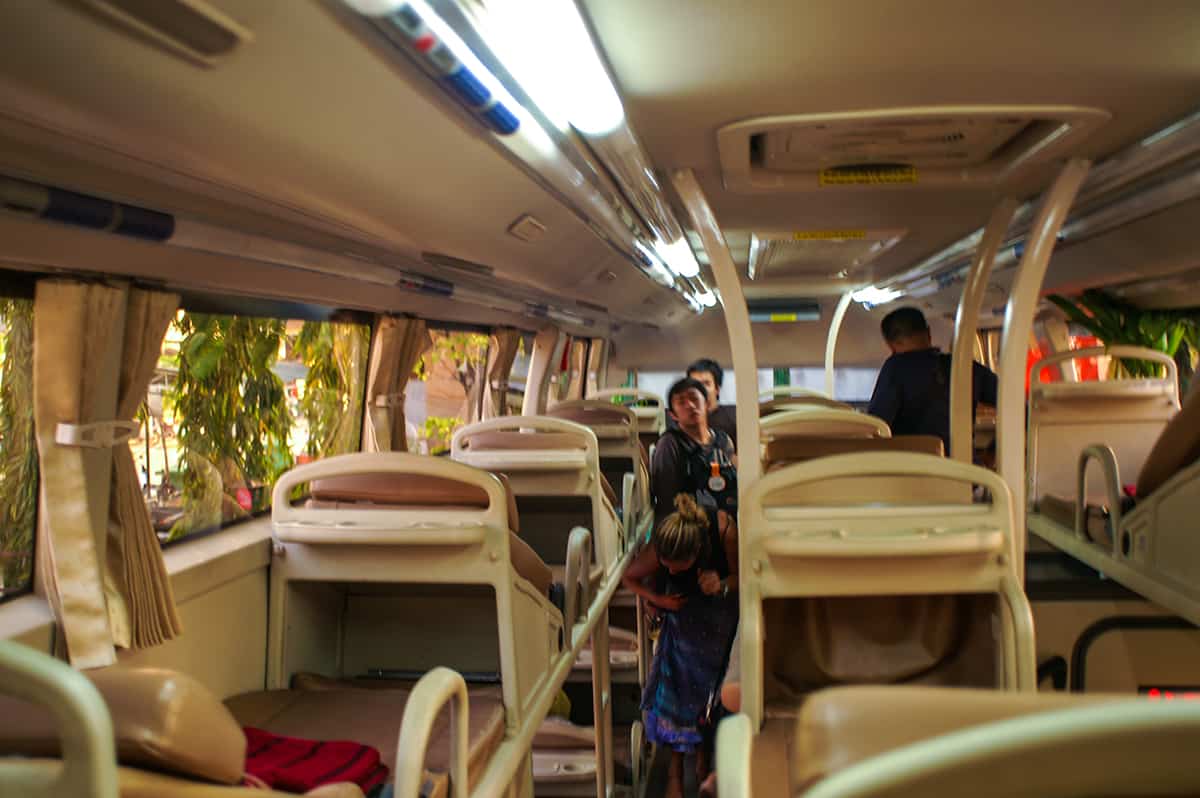 Hanoi To Hue: How To Travel By Plane, Bus Or Train 10 jumping on the sleeper bus from hanoi to hue