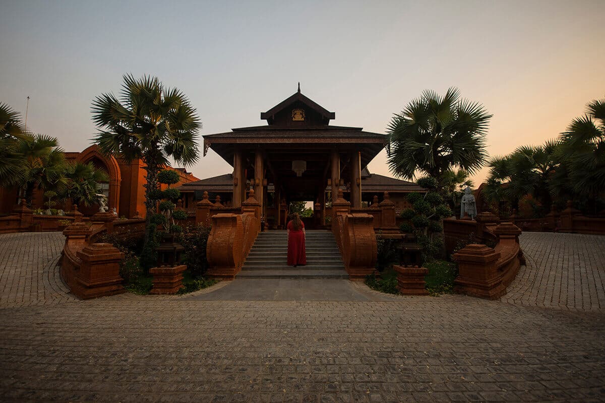 arrving at heritage bagan hotel review