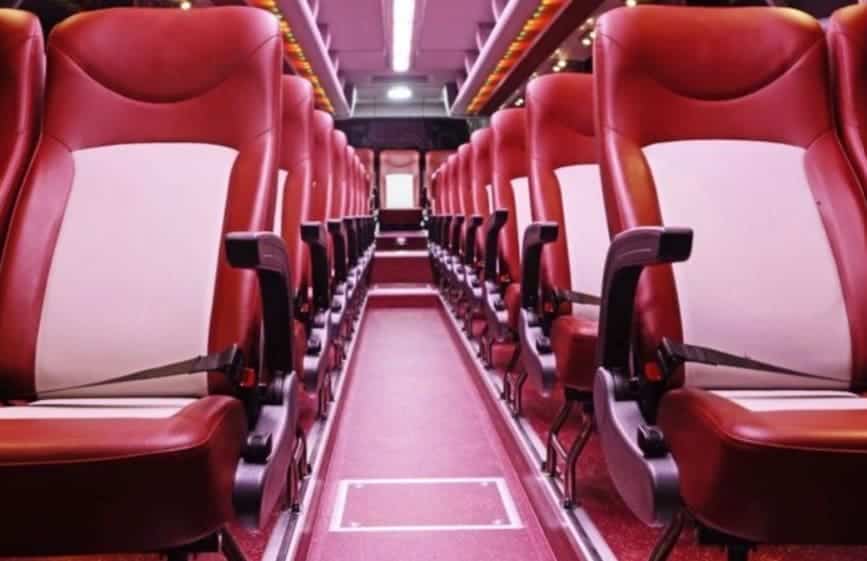 Ho Chi Minh City To Phnom Penh: BEST Ways To Travel 5 seats inside the giant ibis bus from vietnam to cambodia