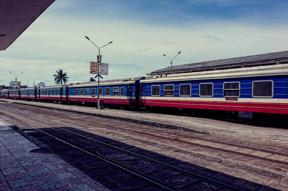 Hoi An To Nha Trang: 5 BEST Options Explained 12 arriving at the train station in nha trang
