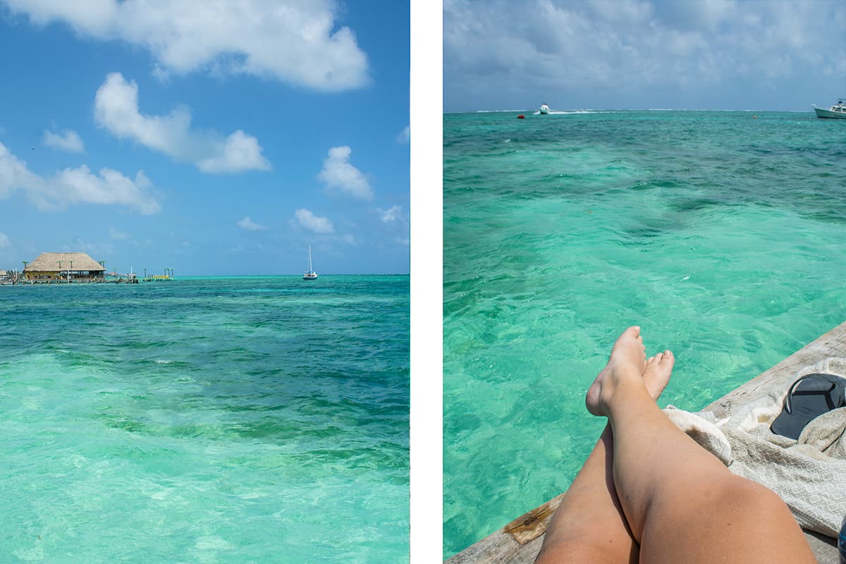 BEST Hostels In Ambergris Caye & Backpacking San Pedro 4 enjoy the beautiful views and ocean while backpacking san pedro in belize