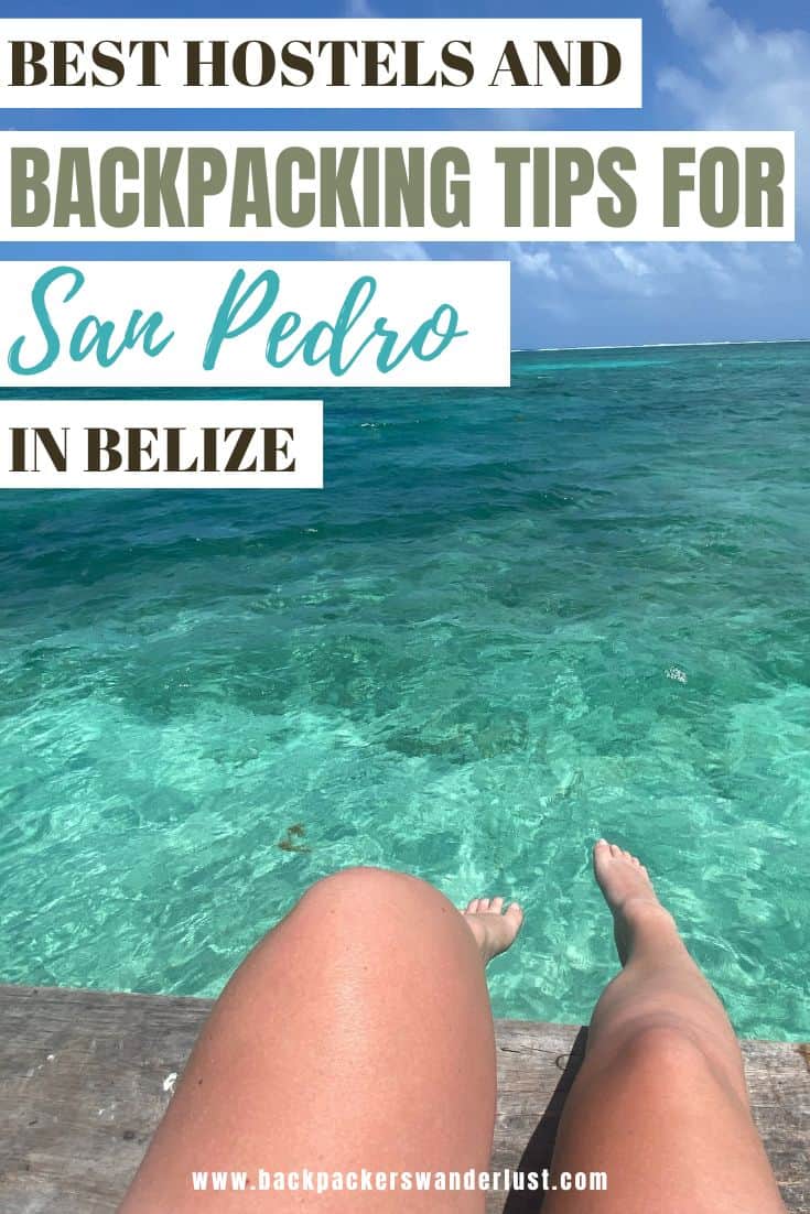 BEST Hostels In Ambergris Caye & Backpacking San Pedro 26 Find out the best hostels in Ambergris Caye and what you need to know for backpacking San Pedro, the main town on the island. I will share with you my top tips for exploring on a budget including where to eat, how to get there, how much it costs, and more!