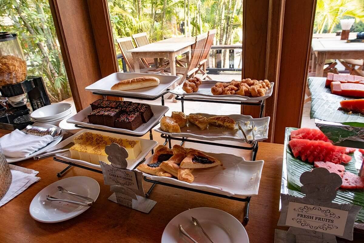 Staying At Hotel By The Red Canal In Mandalay, Myanmar 7 buffet breakfast hotel by the red canal