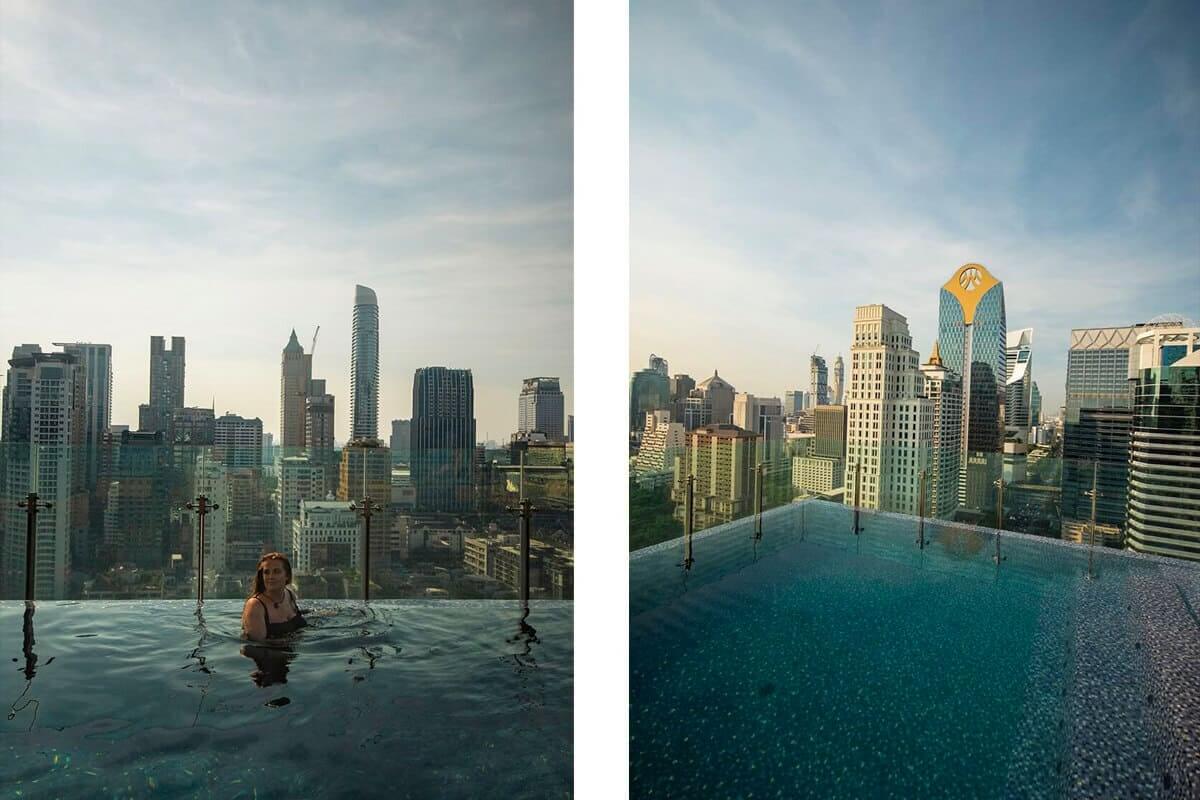 Hotel Indigo Bangkok Wireless Road Review 13 pool and skyline hotel indigo bangkok review