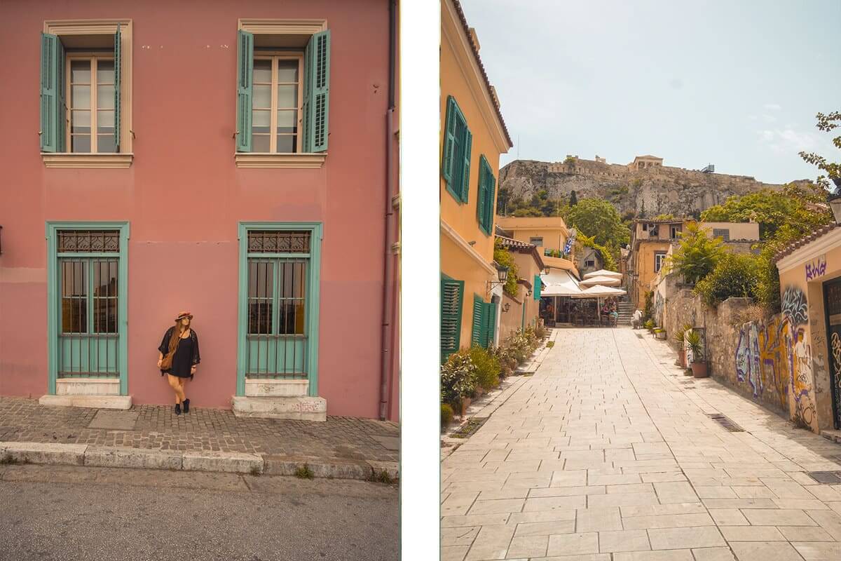 The Cost To Travel Greece And How Expensive Is It? 15 old and colorful buildings in athens how expensive is greece