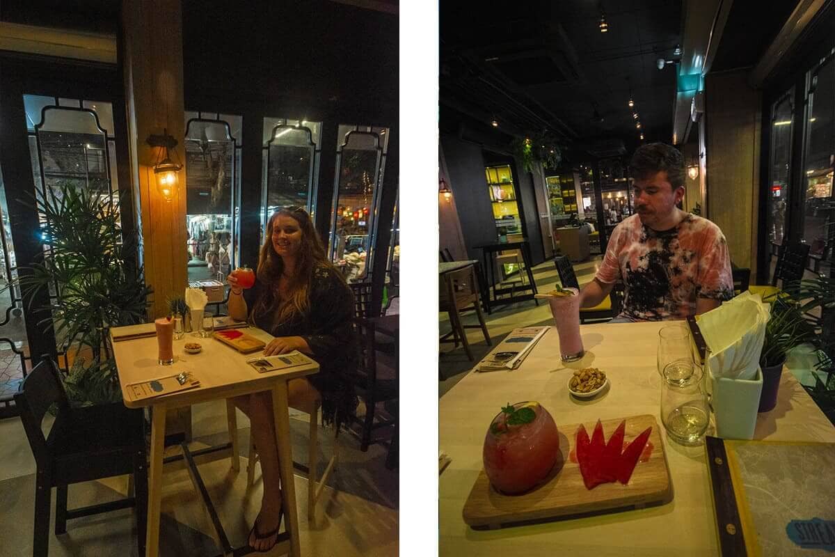 ibis Styles Bangkok Khaosan Viengtai: A Peaceful Stay On Khao San Road 15 enjoying a cocktail at the streats restaurant and cafe