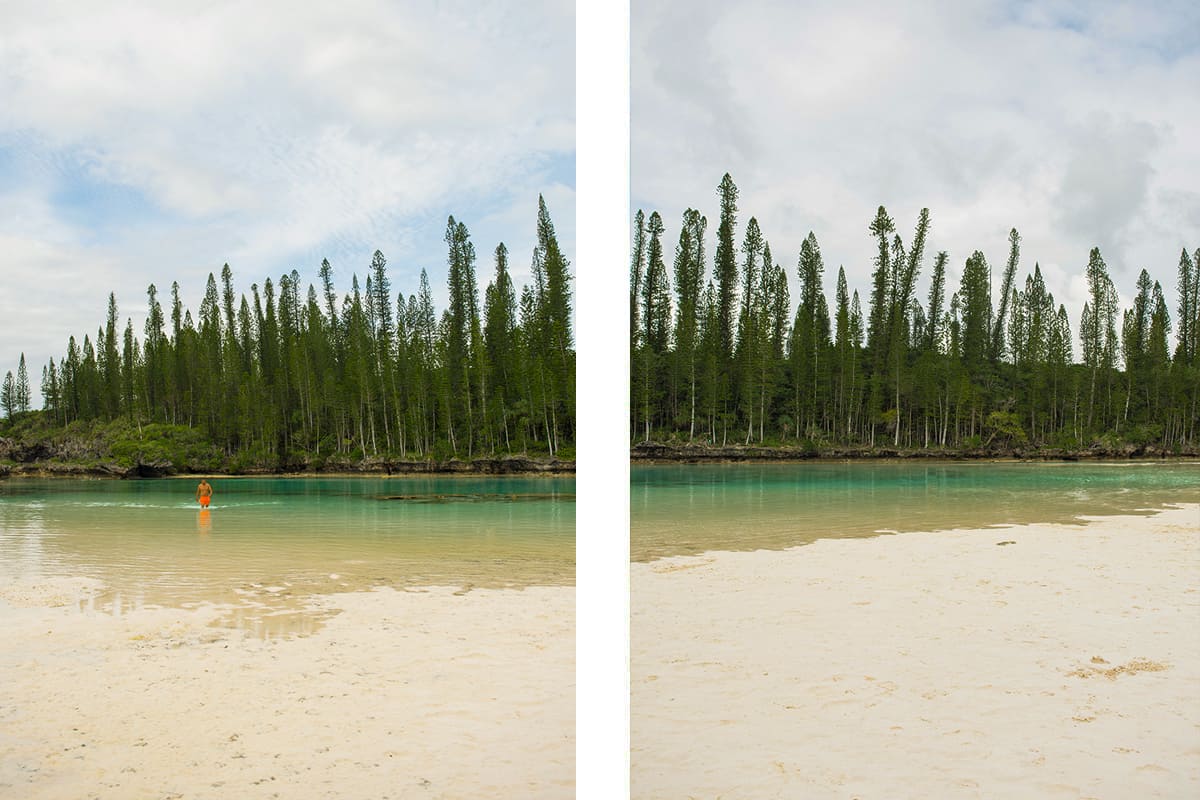 Isle Of Pines Natural Pool: Why You NEED To Visit 2025 11 pine tree ladened natural pool at low tide in the isle of pines