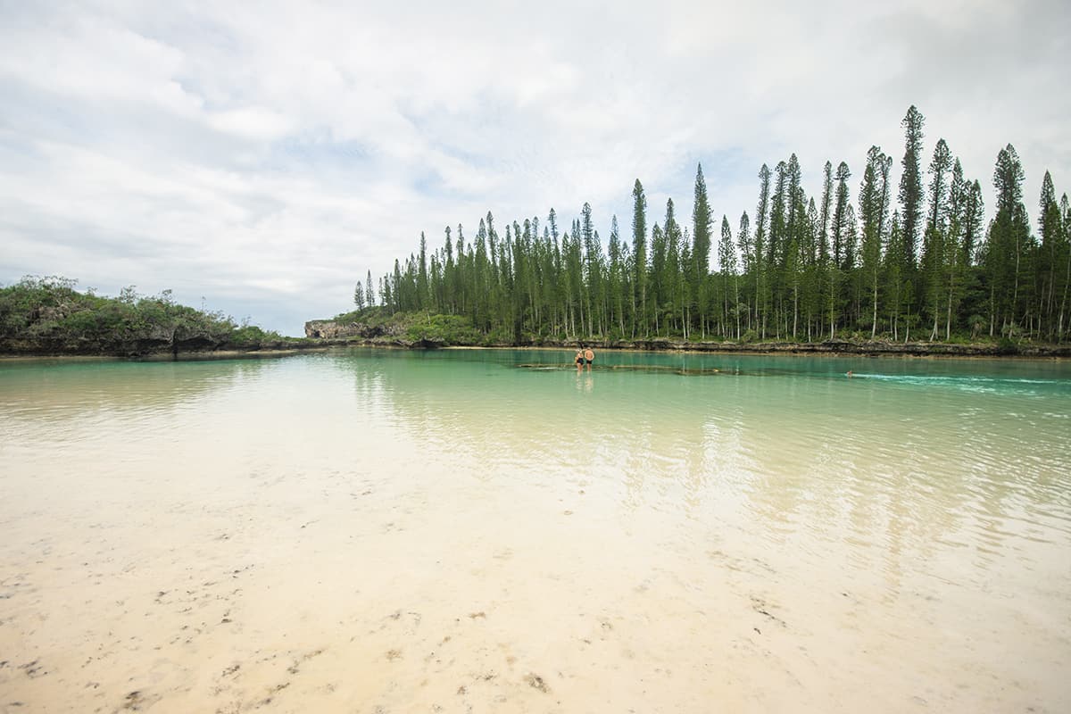 Isle Of Pines Natural Pool: Why You NEED To Visit 2025 4 looking out to the other part of the natural aquarium where it meets the ocean
