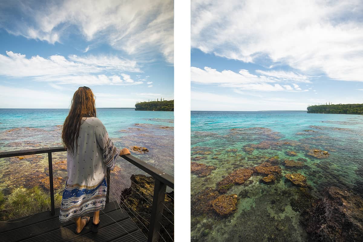 Jinek Bay Snorkeling In Lifou: BEST Snorkeling In New Caledonia? 13 the incredible views over the coral at jinek bay