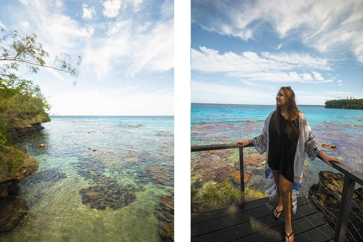 Jinek Bay Snorkeling In Lifou: BEST Snorkeling In New Caledonia? 7 enjoying the views around lifou at jinek bay while at our cruise port