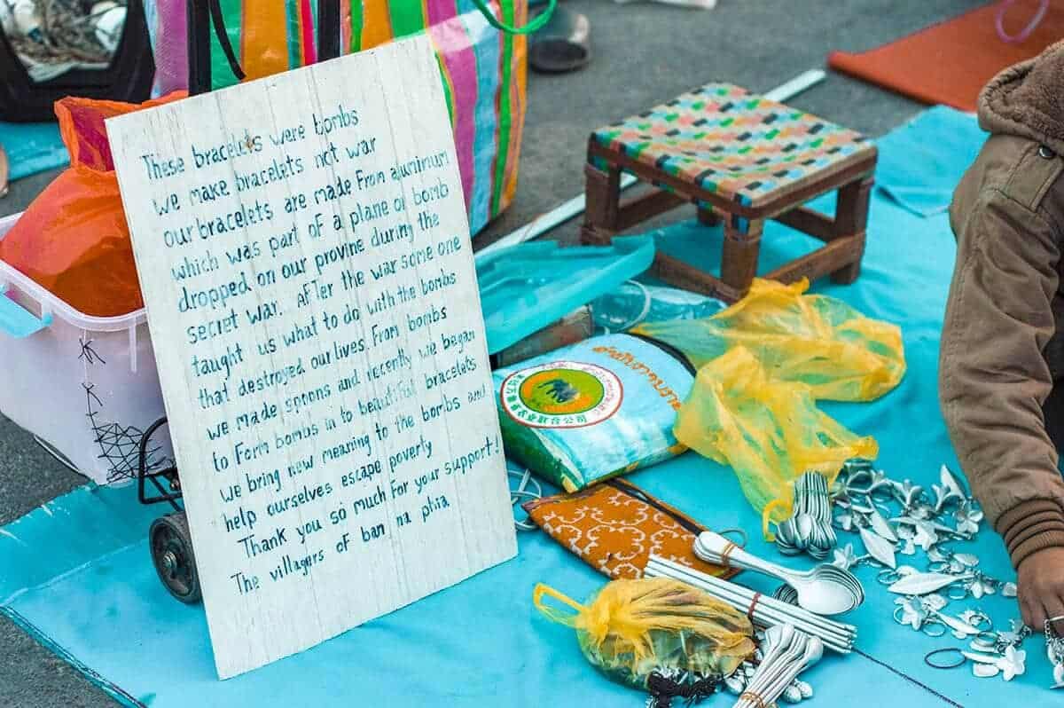 Luang Prabang Night Market: What You NEED To Know 13 bomb bracelets luang prabang night market