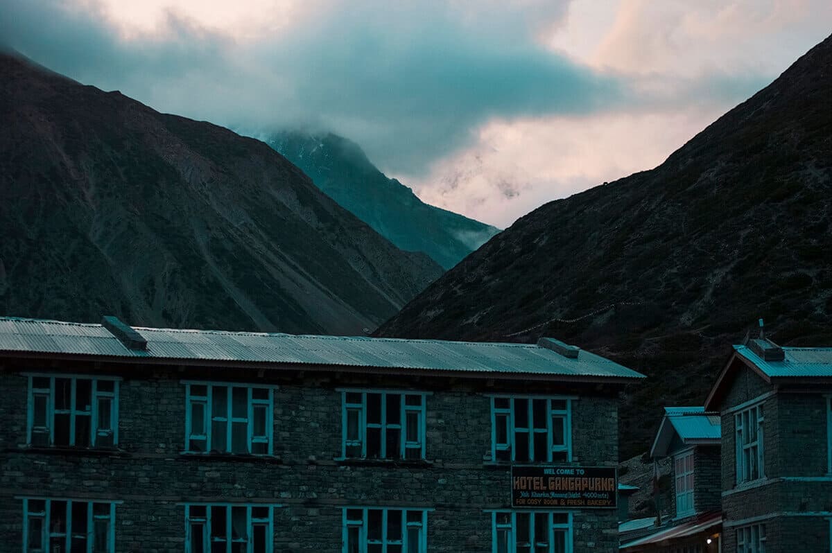 hotel gangapurna manang to yak kharka on the annapurna circuit