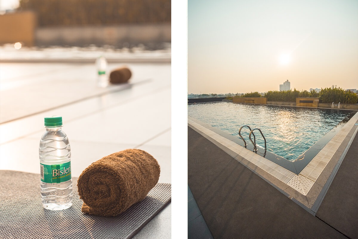 Review Of The Kochi Marriott Hotel: Sleeping 5 Star In India 13 pool view at the kochi marriott hotel in kerala, india