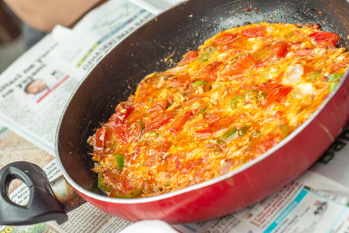 menemen best food in istanbul