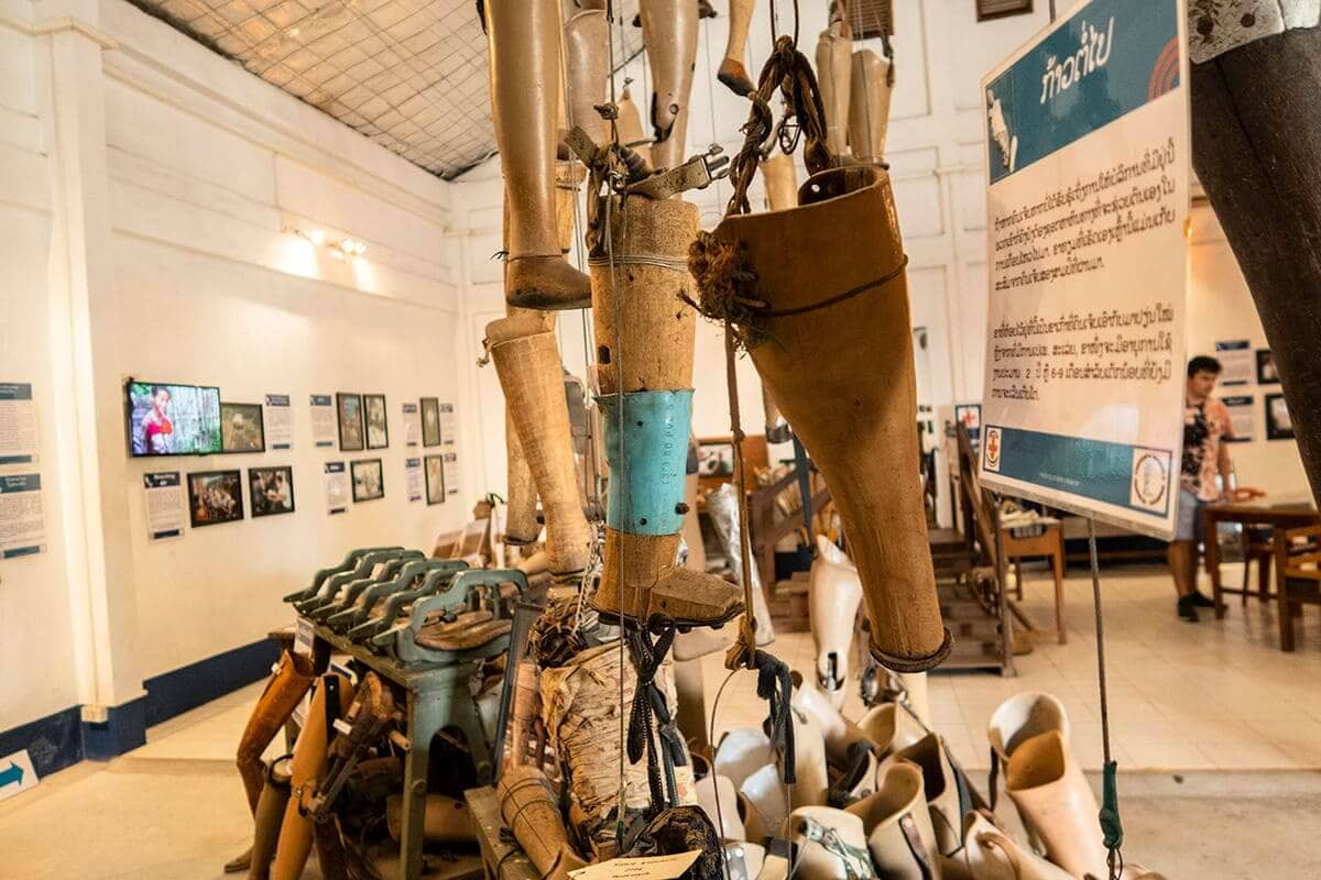 One Day In Vientiane: The Best 24 Hours In Vientiane Itinerary 7 fake limbs at cope center vientiane
