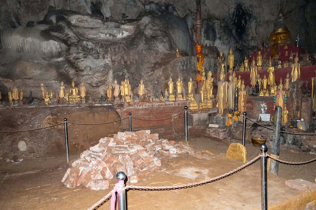 Pak Ou Caves, Luang Prabang: BEST Tips For Visiting 10 Tham Theung upper cave filled of buddhas