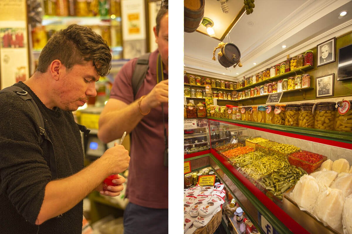 pickles best food in istanbul