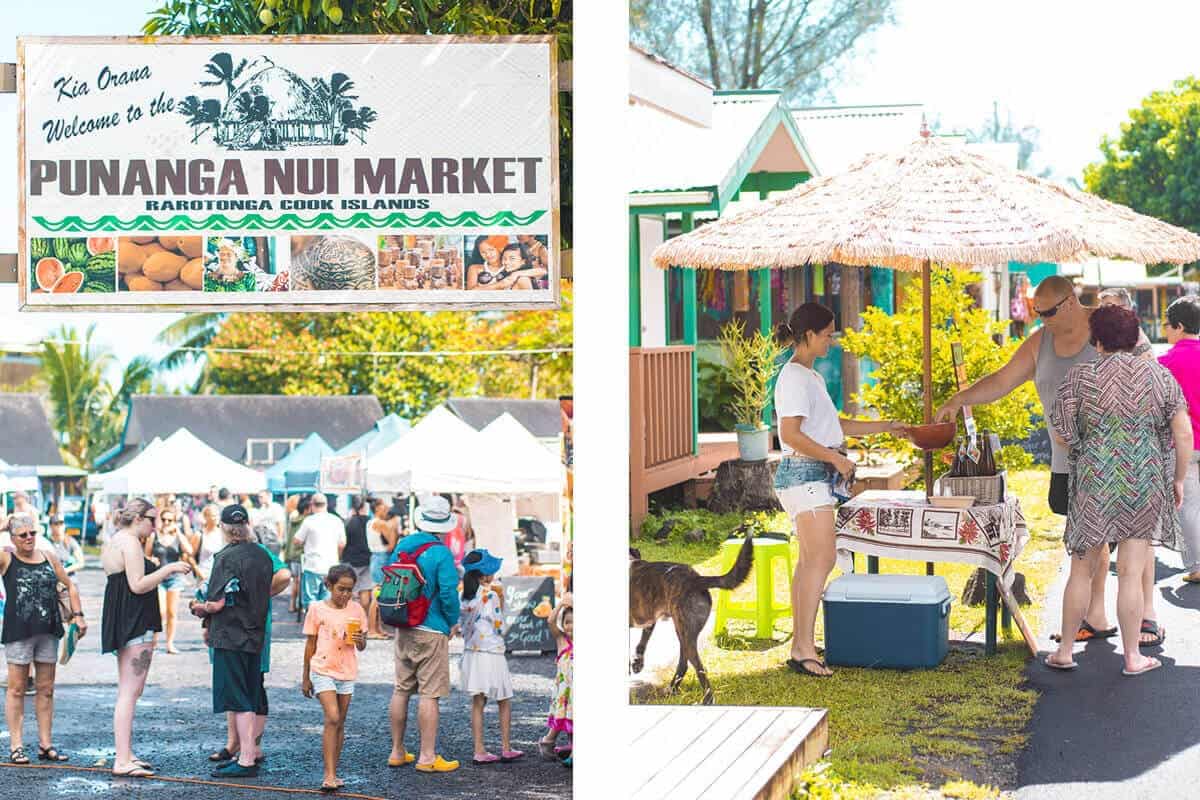 Punanga Nui Market: The Perfect Saturday Morning In Rarotonga 4 the sun shining on the punanga nui market in rarotonga