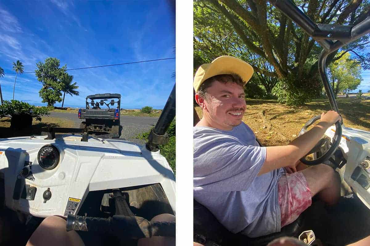 Raro Buggy Tours In Rarotonga: Is It Worth Doing? 4 beachside views from our buggy in rarotonga