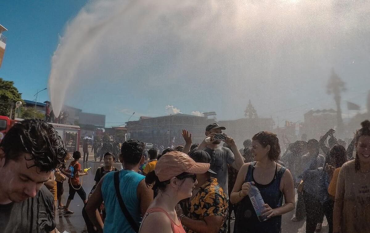 Read THIS Stray Asia Review Before Booking 31 celebrating songkran in kampot