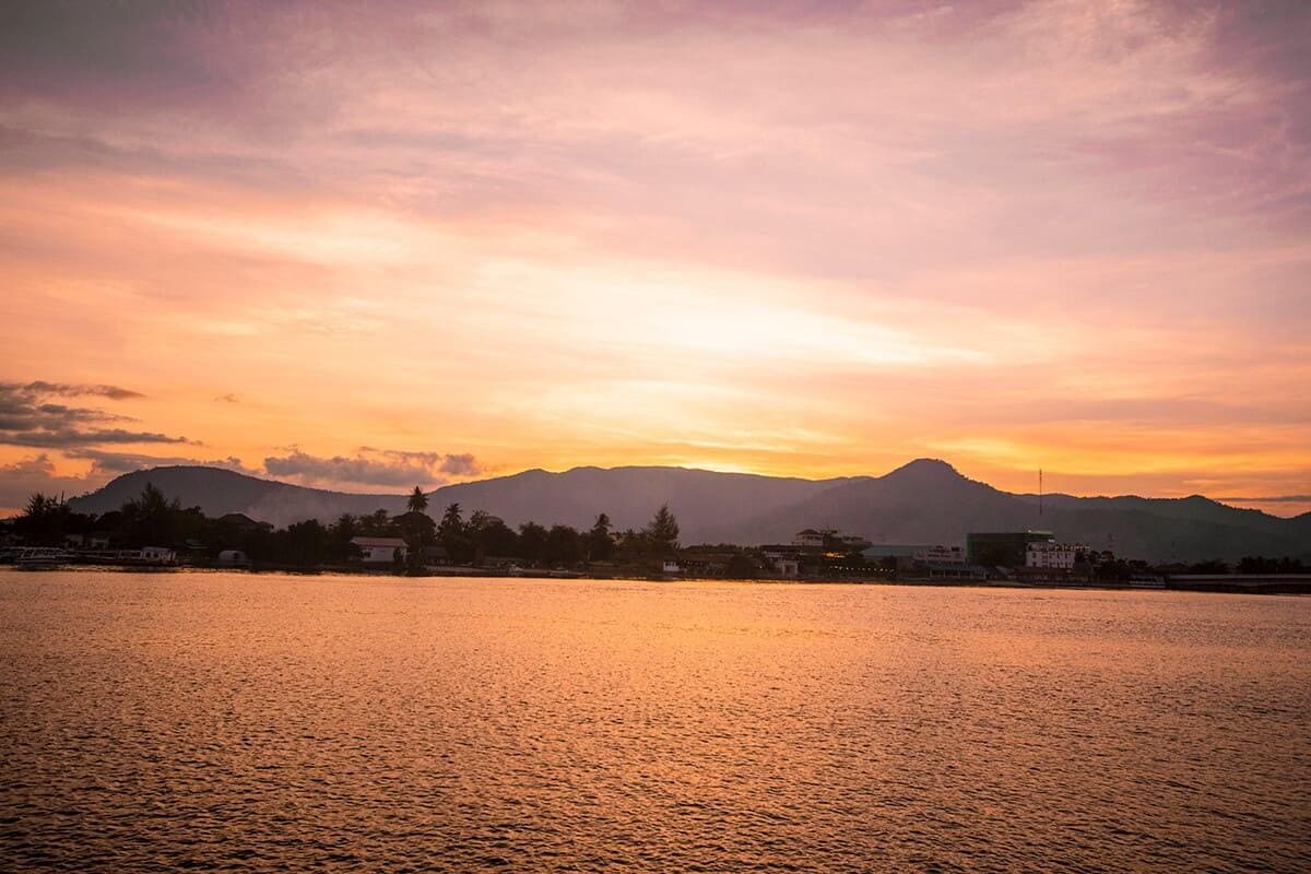 Read THIS Stray Asia Review Before Booking 32 sunset over river in kampot