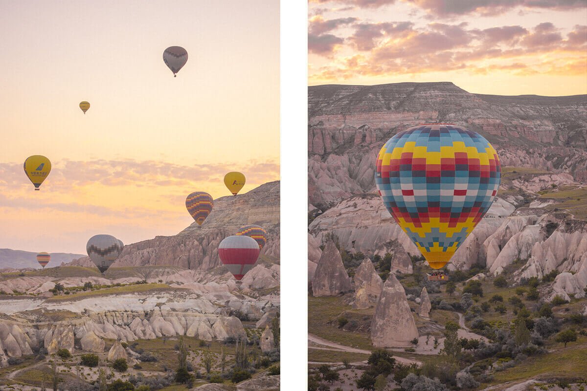 Hot Air Ballooning Cappadocia With Royal Balloons 15 rock formations royal balloons cappadocia