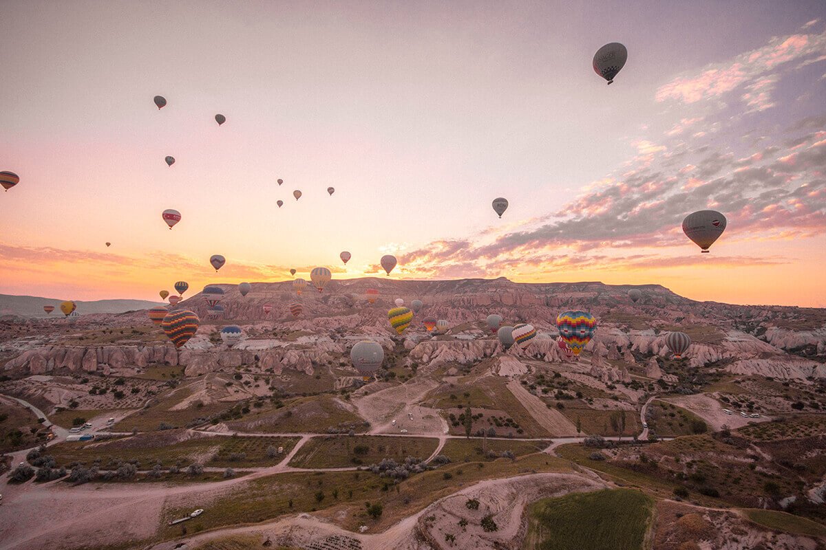 Hot Air Ballooning Cappadocia With Royal Balloons 1 green landscapes royal balloons cappadocia