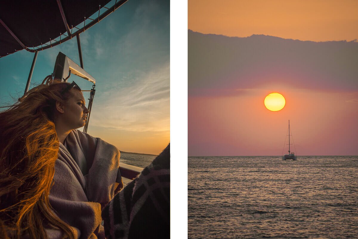 Volcano Tour In Santorini: What To Expect 17 sunset from santorini sailboat tour