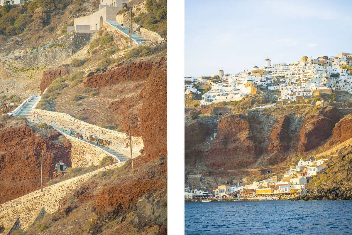 Volcano Tour In Santorini: What To Expect 15 oia views in santorini from sailboat tour