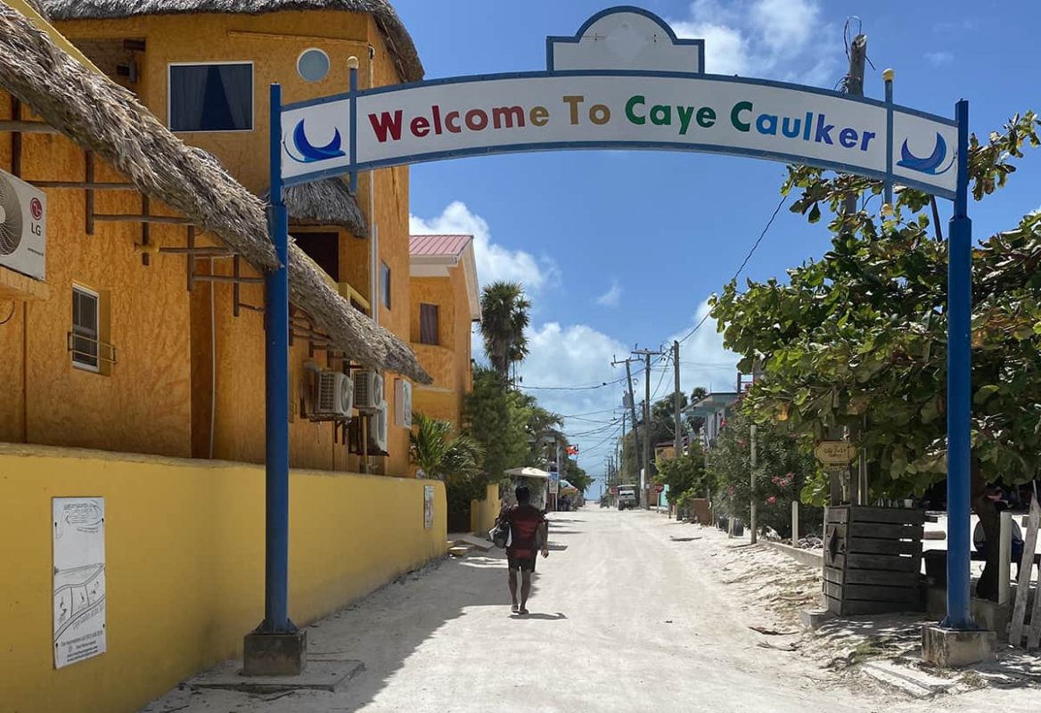 San Pedro To Caye Caulker: Best Ways To Travel Explained 2025 6 arriving on the island after taking the ferry from san pedro to caye caulker