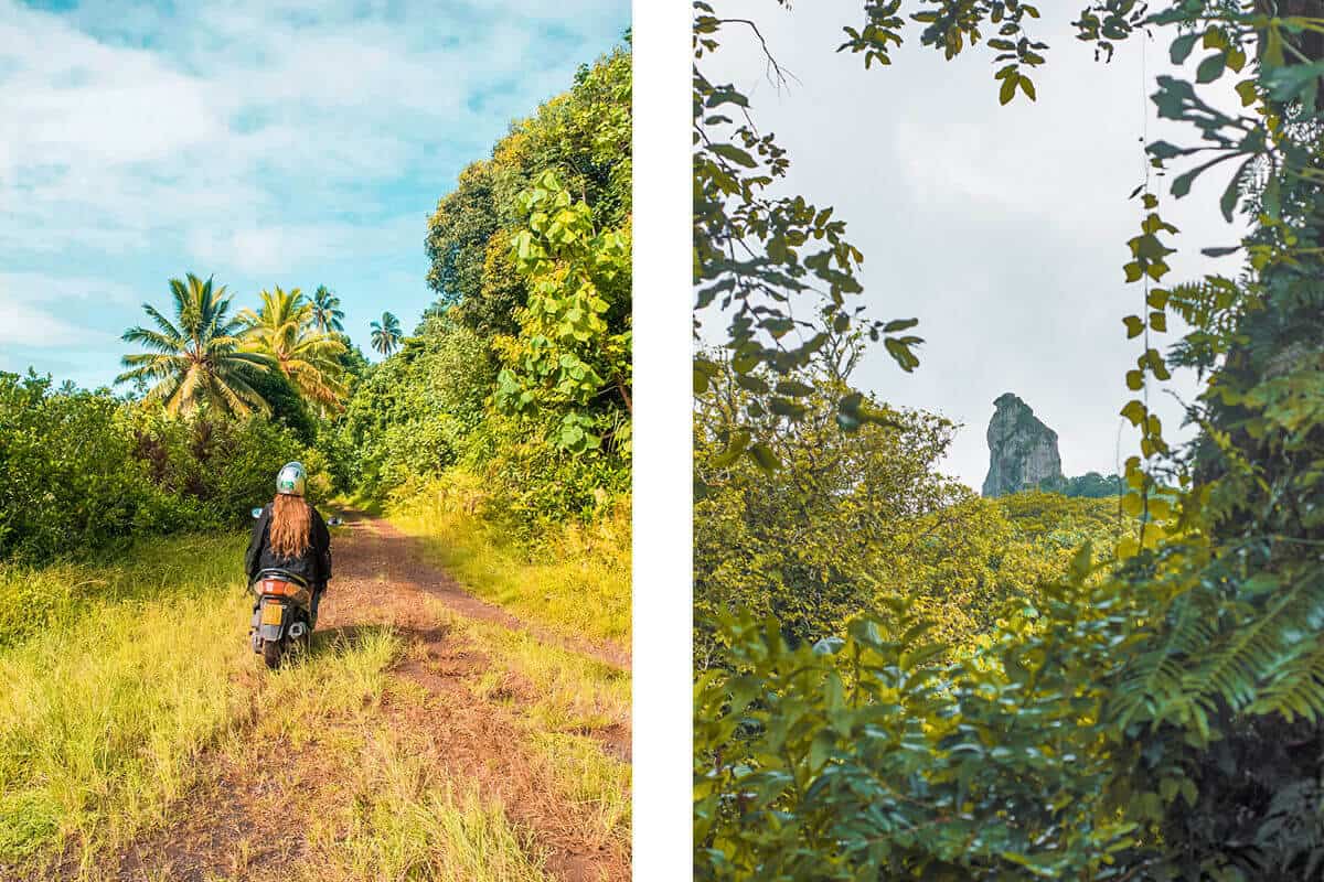 Hire A Scooter & The Tourist Scooter License In Rarotonga 4 exploring inland rarotonga on my scooter hire