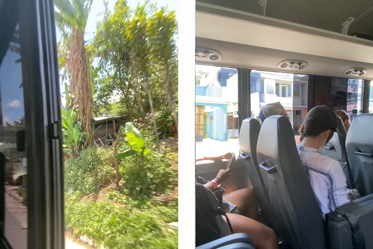 Semuc Champey To Antigua: Survive The 12 Hour Ride 7 views out of the window while traveling from semuc champey to antigua // sitting comfortable on the tourist shuttle