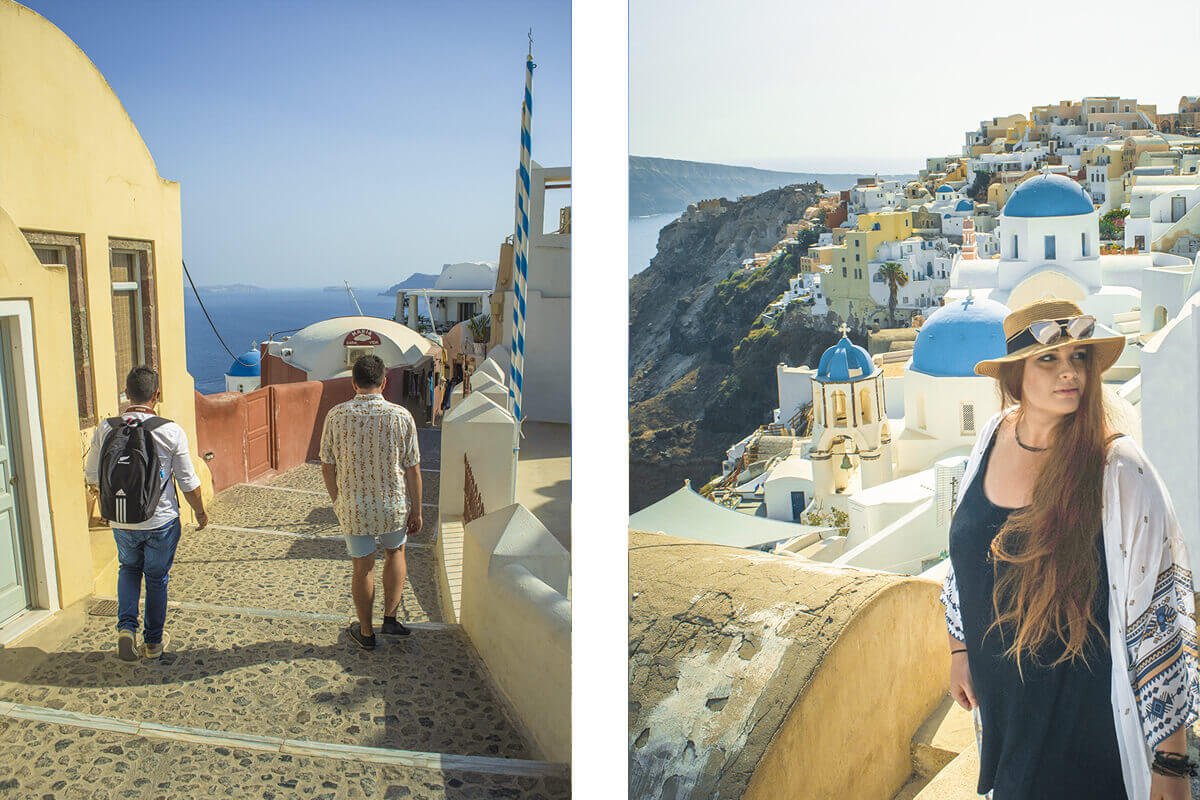 Sightseeing Santorini- Exploring In A Private Taxi With Santorini Best Tours 3 oia during golden hour sightseeing santorini