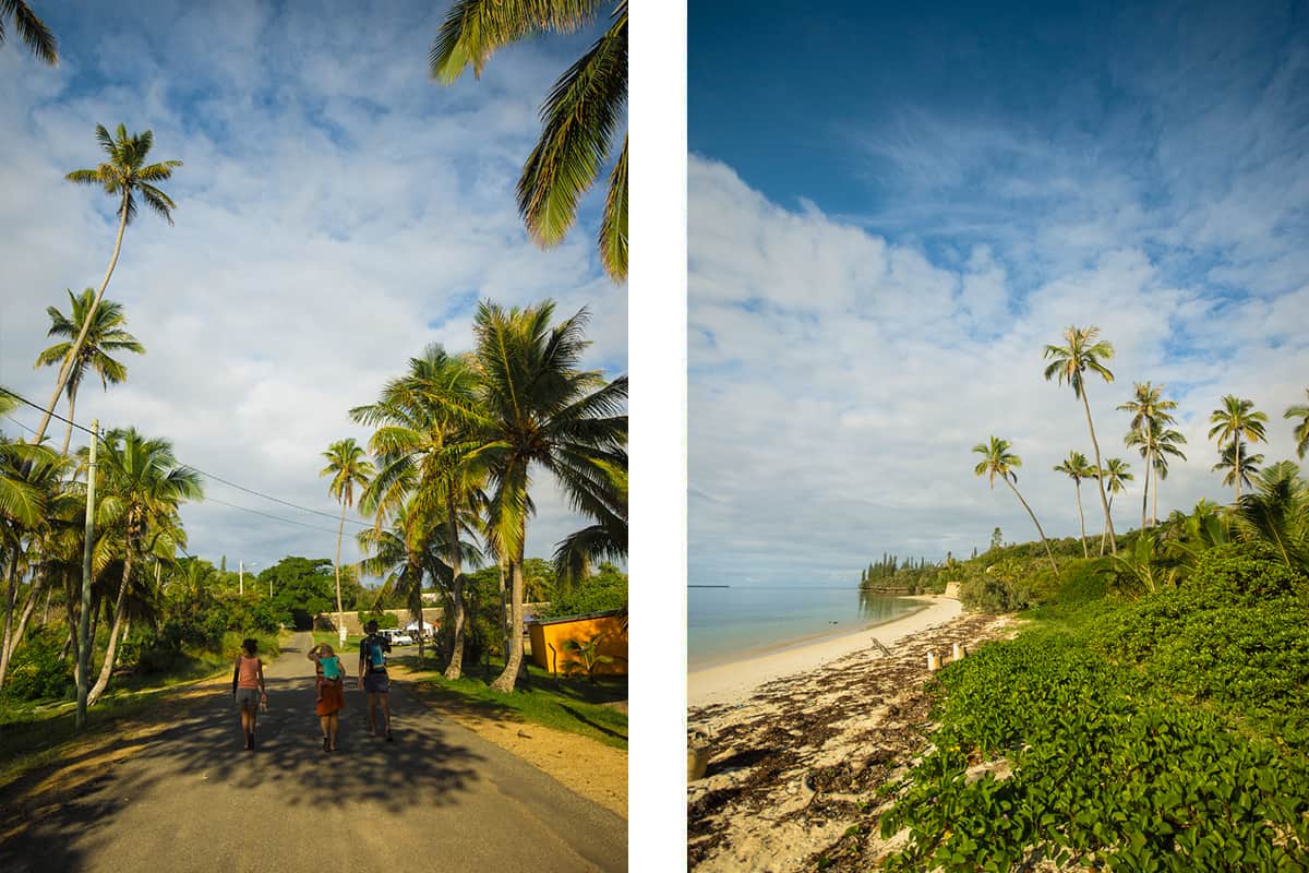 Things To Do In Isle Of Pines: For Cruise Passengers & More 16 walking along some quiet roads in isle of pines // enjoying a sunny day on the beach