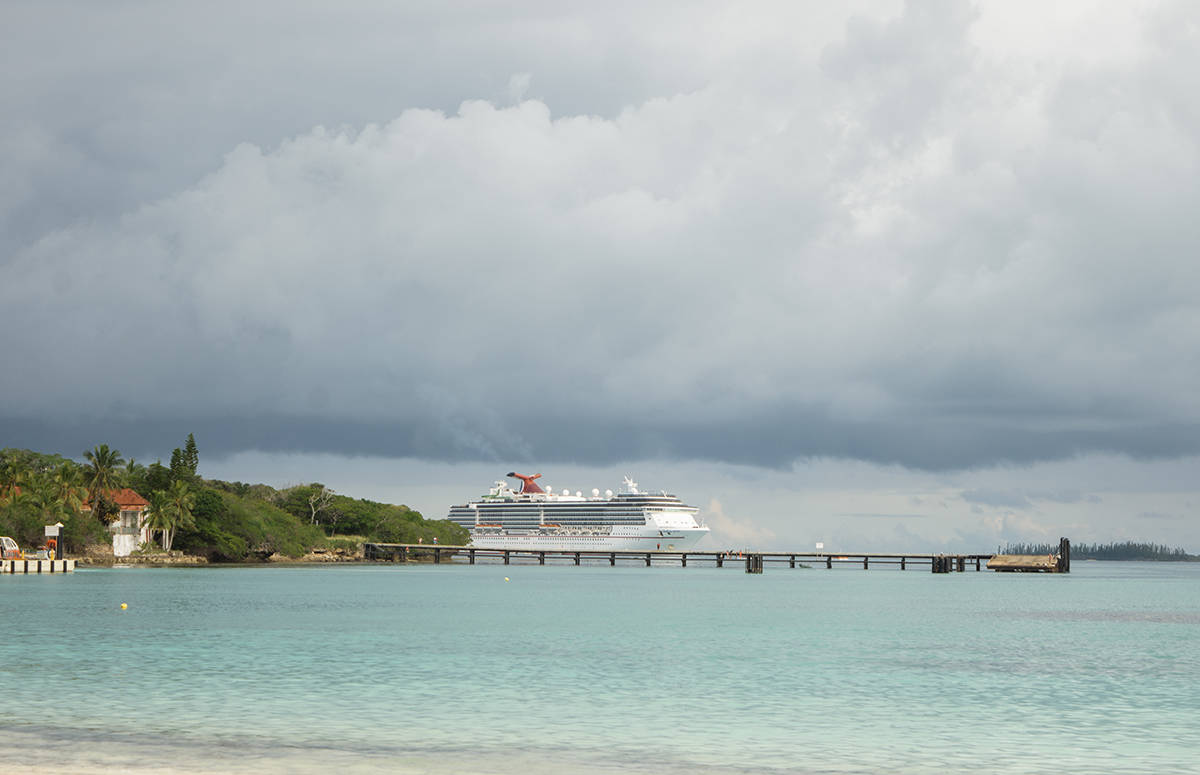 Things To Do In Isle Of Pines: For Cruise Passengers & More 21 looking out over the stormy skies of kuto bay to our carnival spirit cruise ship