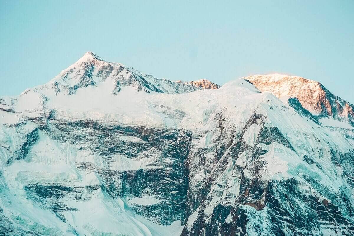 Day 6: Upper Pisang To Ngawal On The Annapurna Circuit 6 dawn mountain peaks upper pisang to ngawal on the annapurna circuit nepal