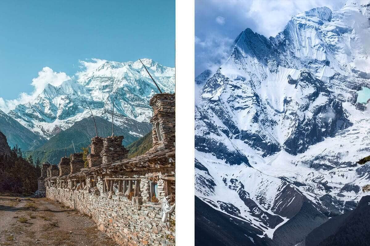 Day 6: Upper Pisang To Ngawal On The Annapurna Circuit 2 prayer wheel upper pisang to ngawal on the annapurna circuit nepal