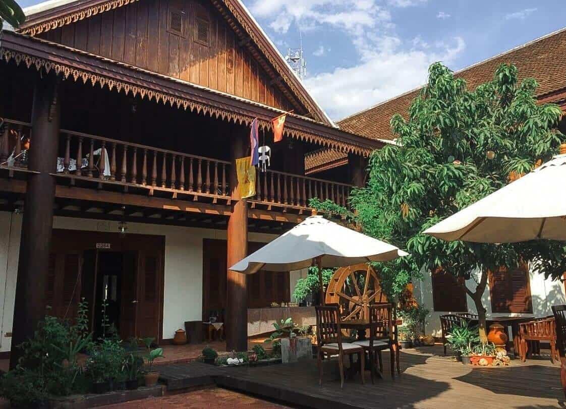 Where To Stay In Luang Prabang: Best Hotels In Luang Prabang 16 villa pumalin from the front in luang prabang