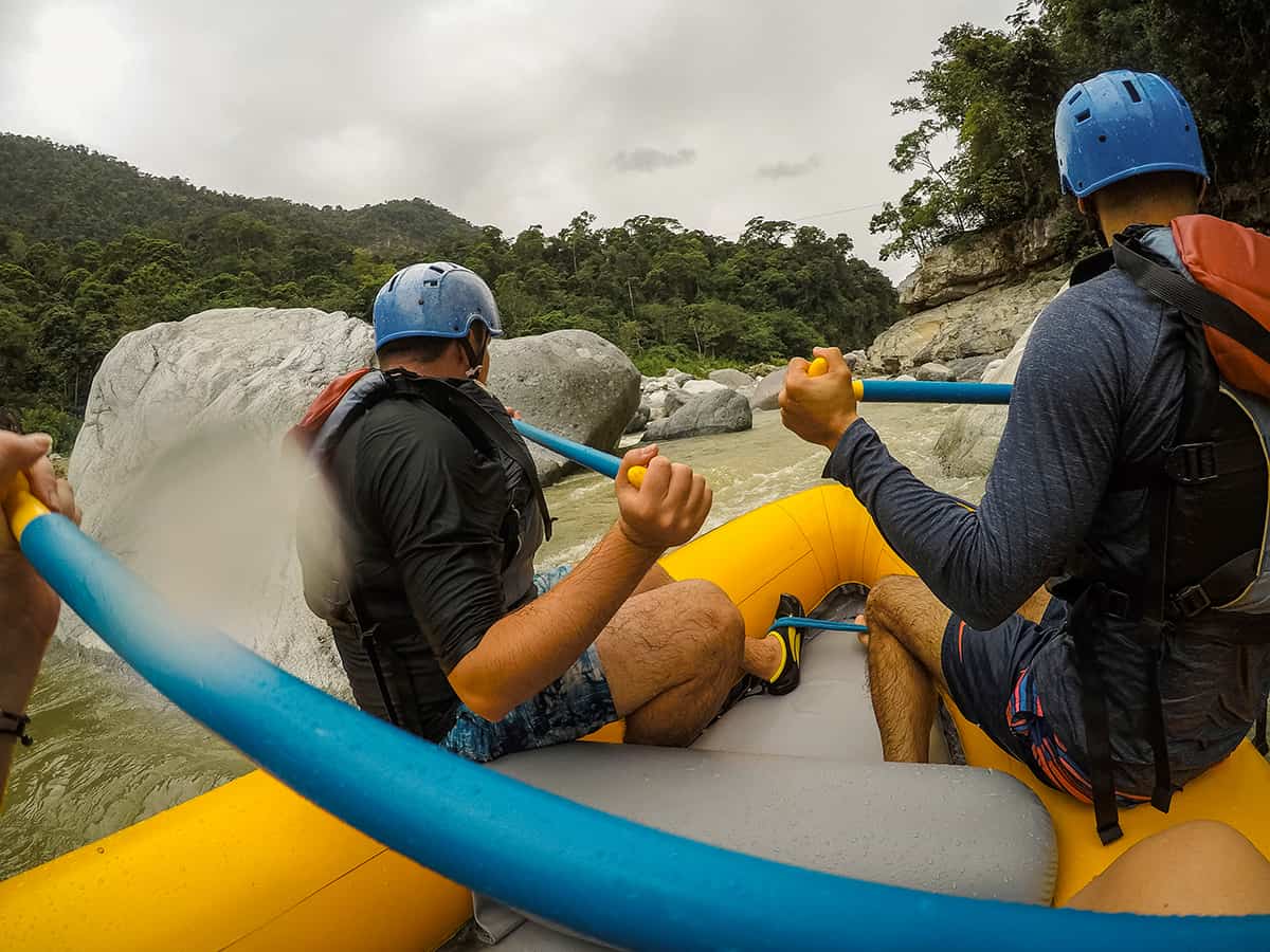 Best White Water Rafting In La Ceiba, Honduras: All You Need To Know 12 making our way downriver while white water rafting