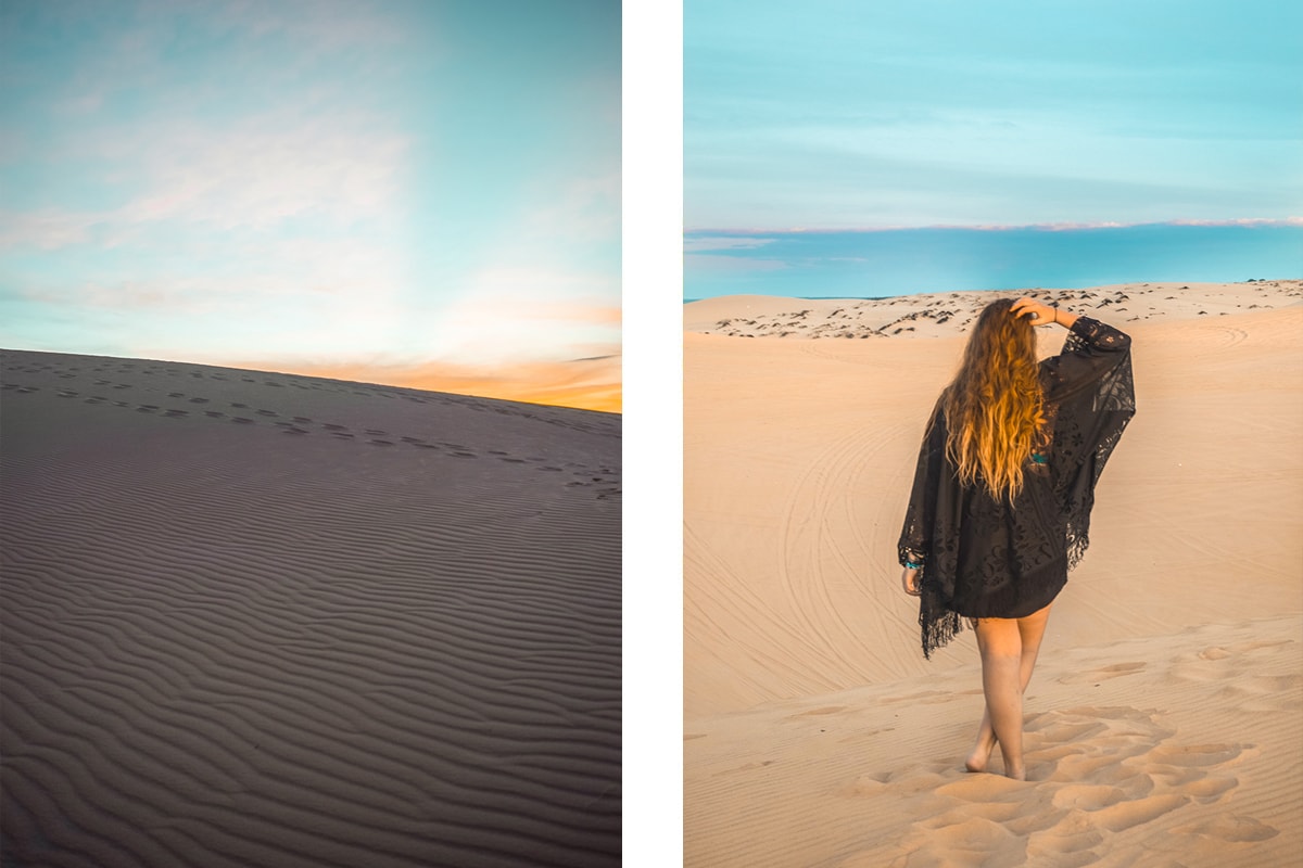 Best Things To Do In Mui Ne, Vietnam 12 girl in front of the sunrise in mui ne