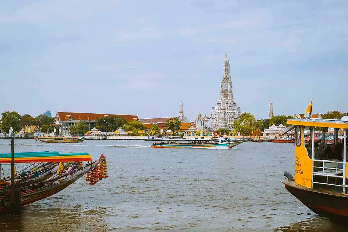 2 Days In Bangkok Itinerary: The ULTIMATE Guide 2025 8 wat arun from over the water with 2 days in bangkok